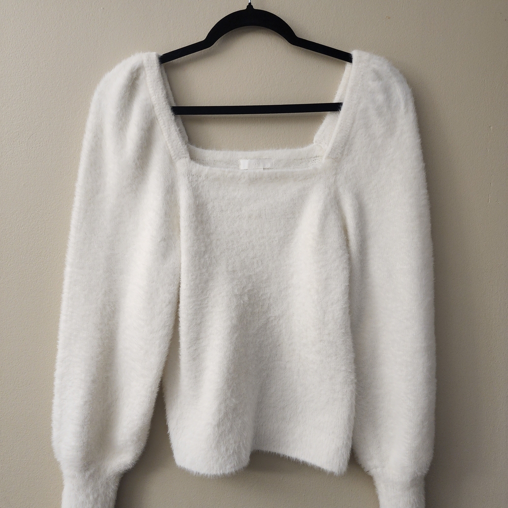 H&M Soft White Women's Sweater